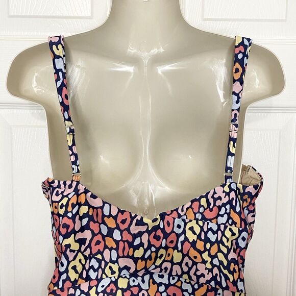 Summersalt Womens Size 10 Oasis Leopard Print One-Piece Swimsuit Multicolor - Picture 10 of 14